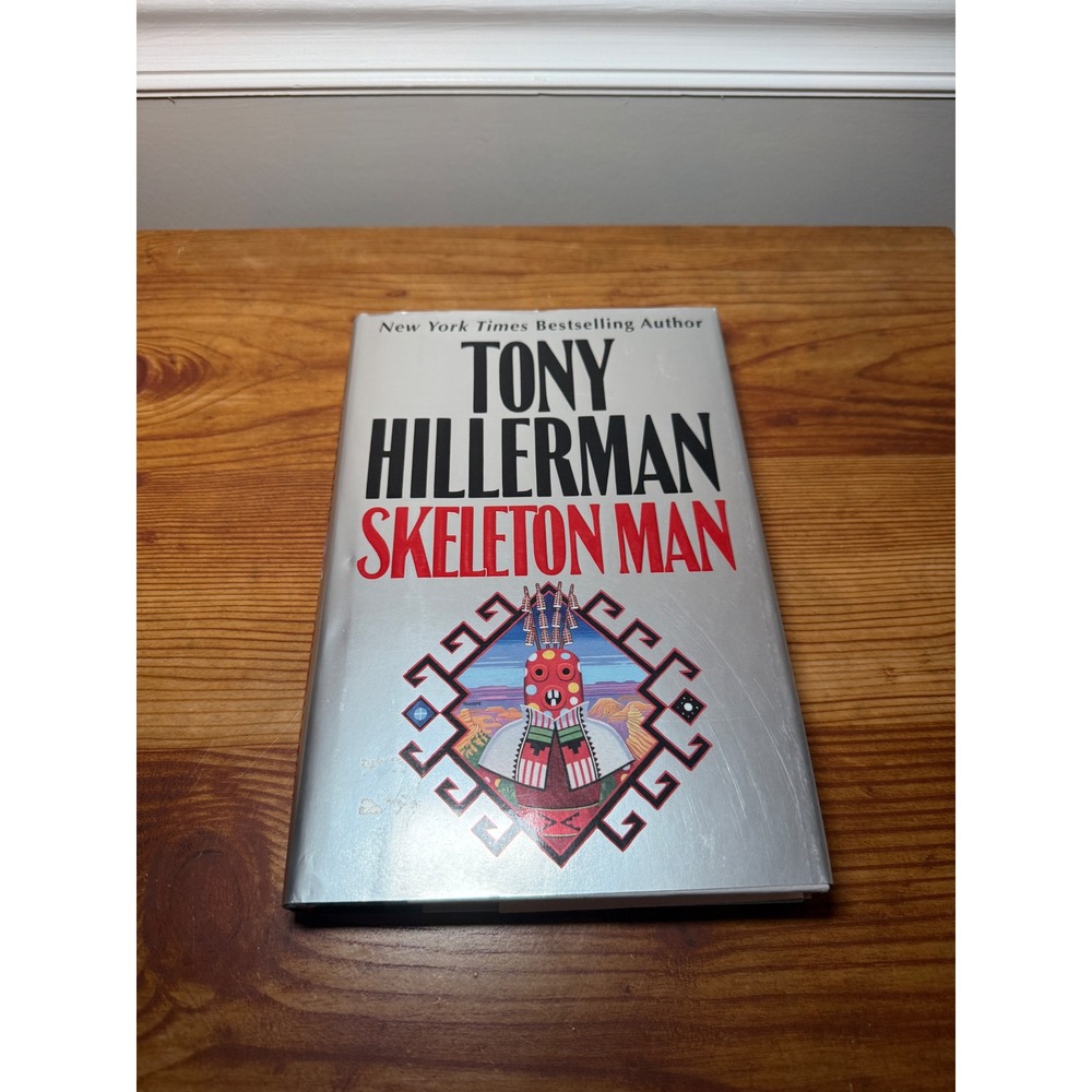 Skeleton Man Tony Hillerman Hardcover Mystery Novel First Edition